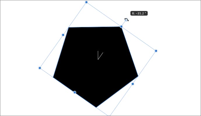 Affinity Designerで正多角形を作る方法と中心の合わせ方 M Lab