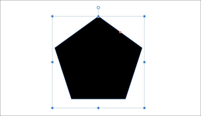 Affinity Designerで正多角形を作る方法と中心の合わせ方 M Lab