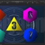 Affinity Designerで正多角形を作る方法と中心の合わせ方